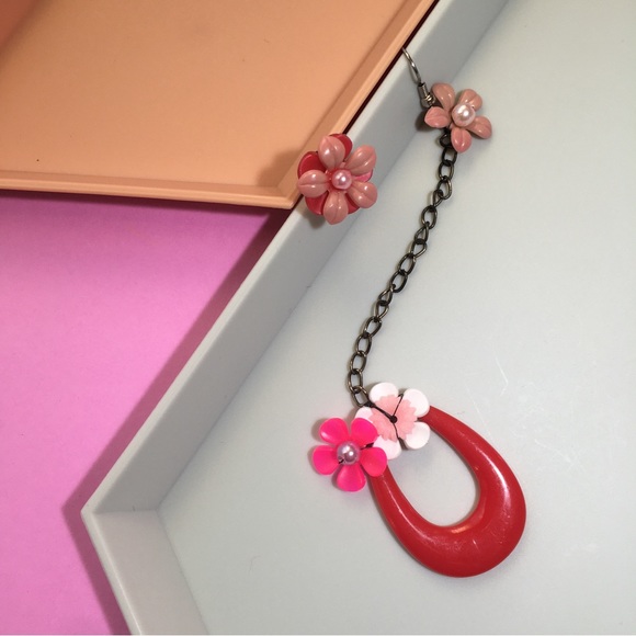 Jewelry - 🌺 Handcrafted One Of One Earrings Mismatch Pair